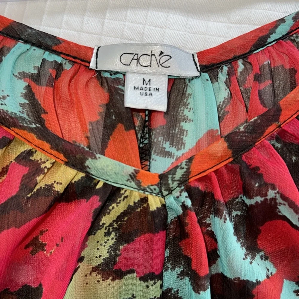 Cach’e blouse size M - Picture 2 of 3